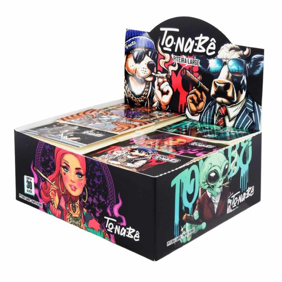 Caixa de Piteira To Na Bê Large C/30 aberta tabacaria da mata 