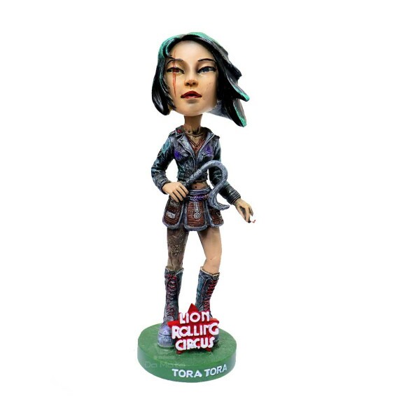 Boneco Bobblehead Lion Rolling Circus Tora Tora