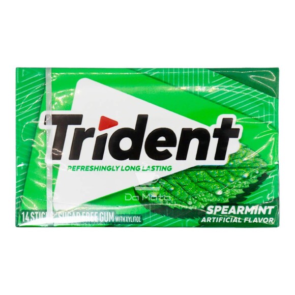 Chiclete Trident Importado Spearmint 