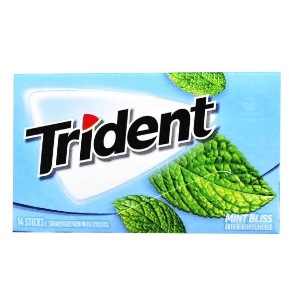 Chiclete Trident Importado Mint Bliss
