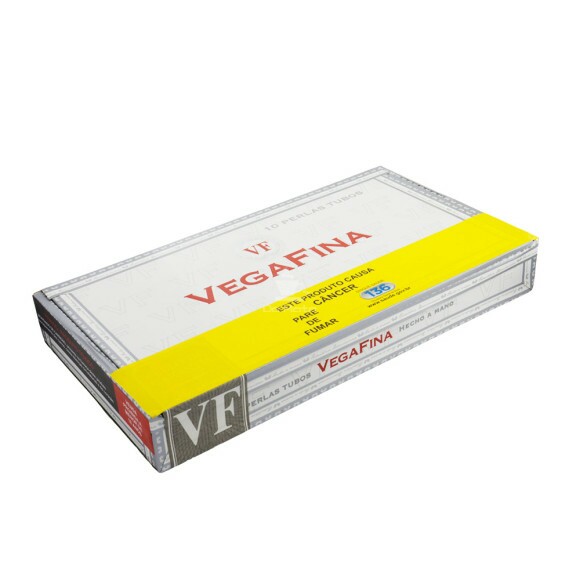 Caixa de Charuto VegaFina Classic Robusto Tubo de frente