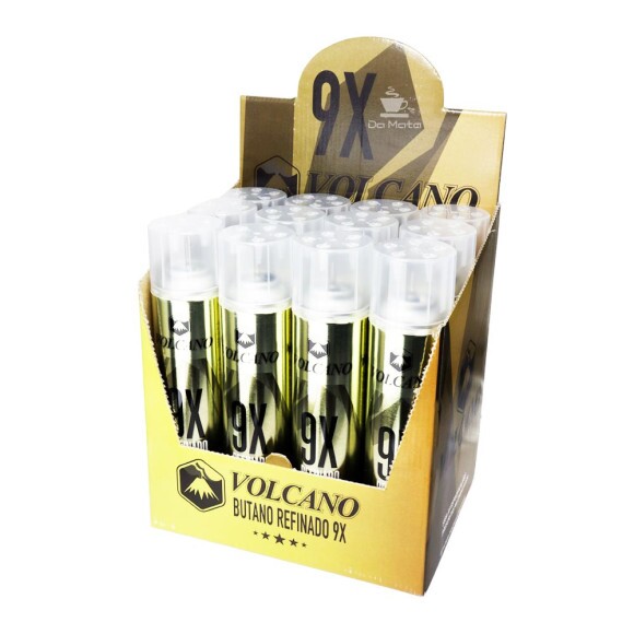 Caixa de Gás Butano 9x Refinado Volcano