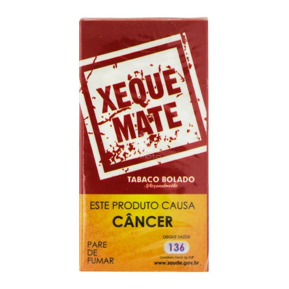 Xeque Mate Bolado Artesanalmente de frente tabacaria da mata