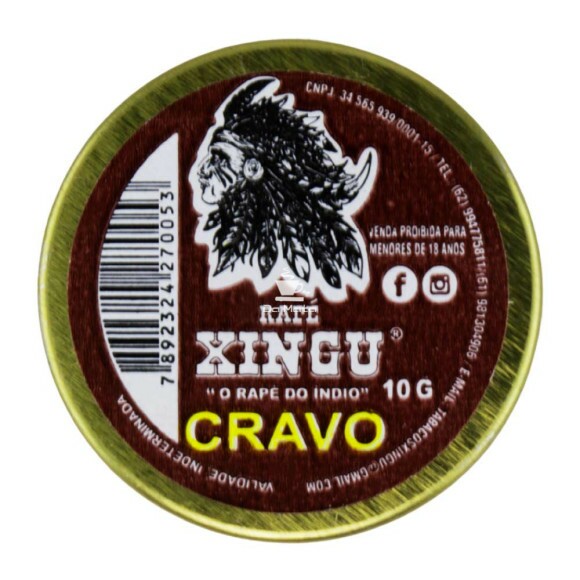 Rapé Xingu Cravo de frente