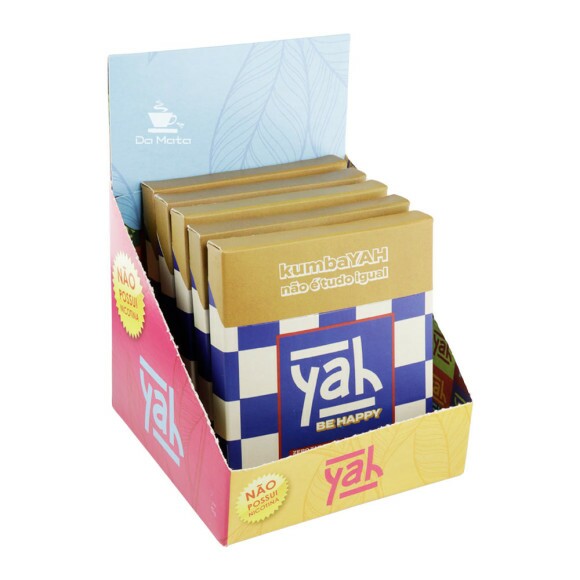 Caixa Kumbayah Artesanal Yah Be Happy C/5 de lado
