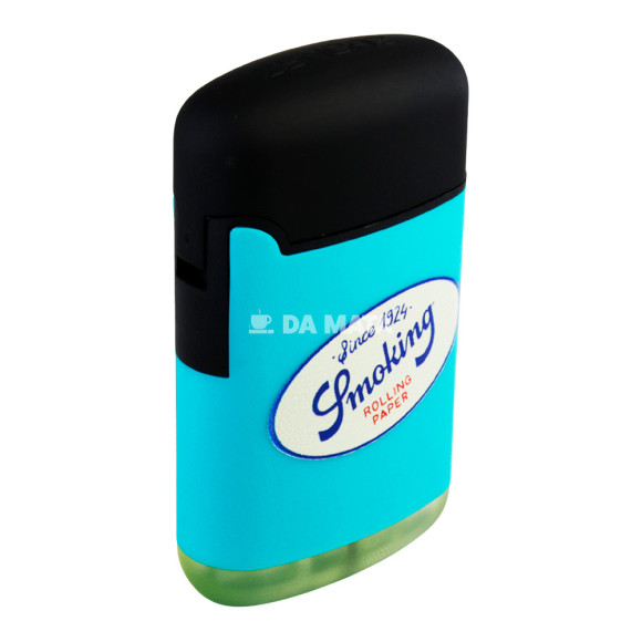 Maçarico Zengaz Maxi Jet Emb Bicolor Smoking Zl-3BS de lado tabacaria da mata