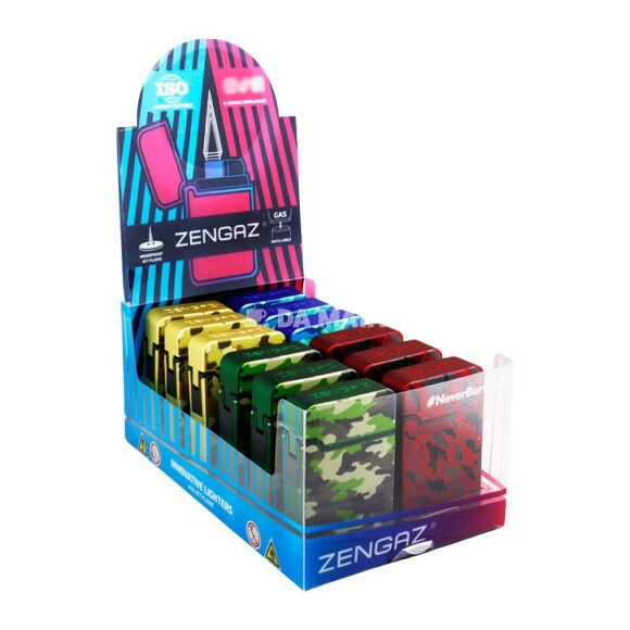 Caixa de Maçarico Zengaz Militar ZL-8 De frente tabacaria da mata 