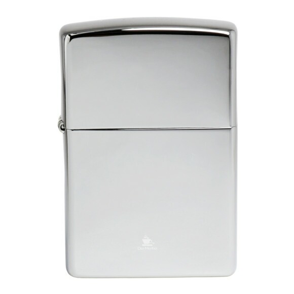 Isqueiro Zippo 250 Chrome High na frente