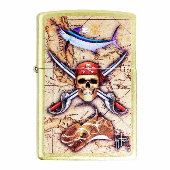 Isqueiro Zippo Guy Harvey 48966 de frente