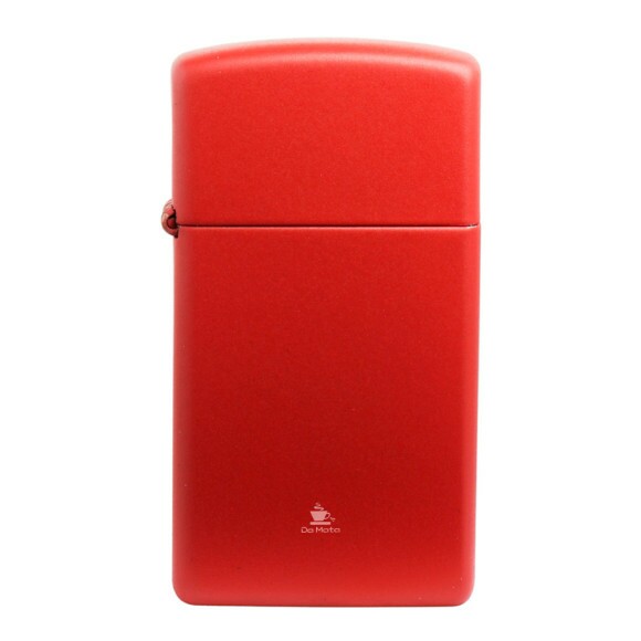 Isqueiro Zippo Slim Red Matte 1633 frente