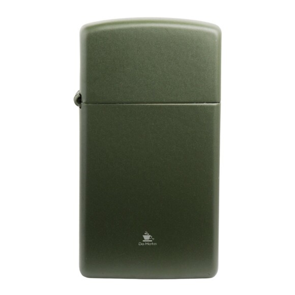 Isqueiro Zippo Slim Green Matte 1627 frente
