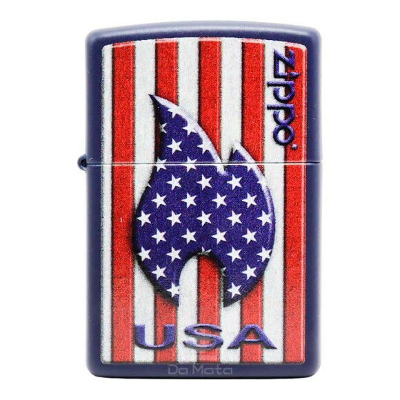 Isqueiro Zippo Patriotic Flame Design