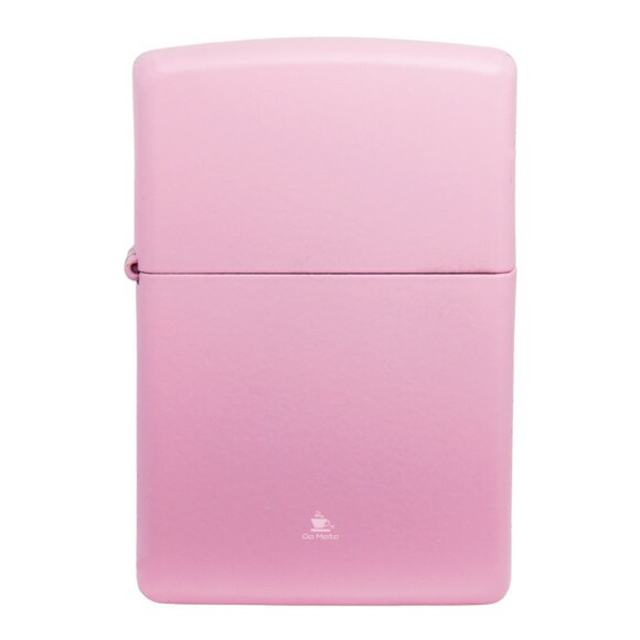 Isqueiro Zippo Regular Matte Pink 238 de frente