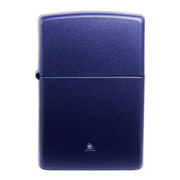 Isqueiro Zippo Regular Navy Blue Matte 239 de frente