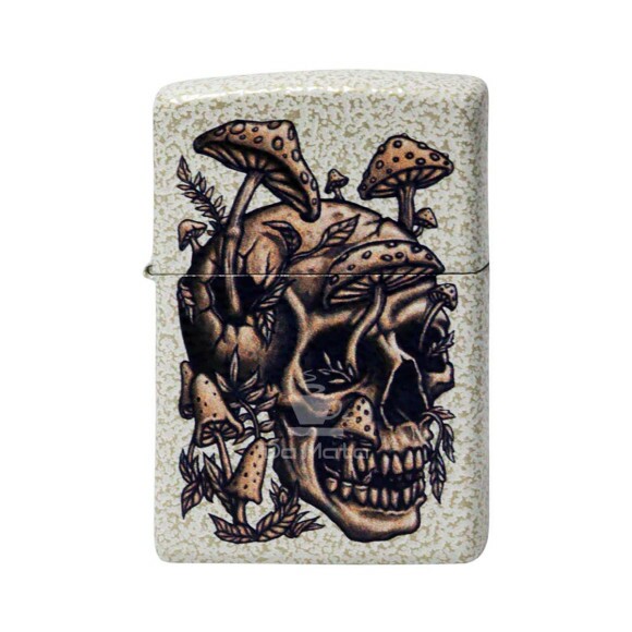 Isqueiro Zippo 49786 Skullshroom Design 