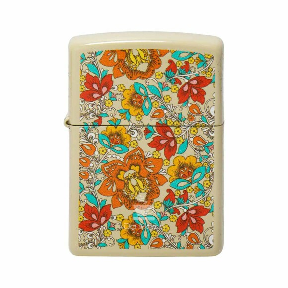 Isqueiro Zippo 49770 Vintage Floral Design