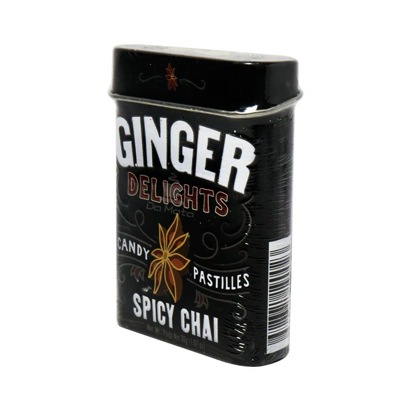 Pastilha Importada Ginger Spicy Chai Tabacaria da Mata