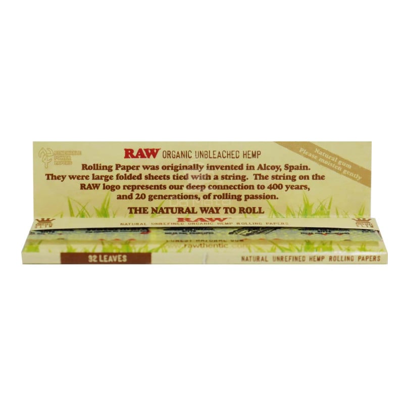 Papel RAW Artesano organic King Size - Taima Seeds