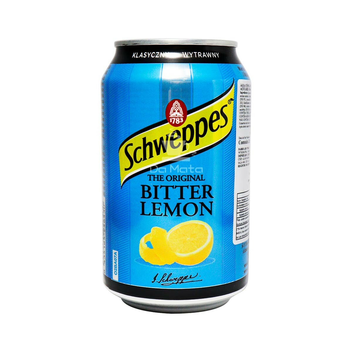 Schweppes Bitter Lemon Bebida Importada Tabacaria da Mata