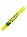 Piteira de Vidro Hippie Bong Yellow 6mm