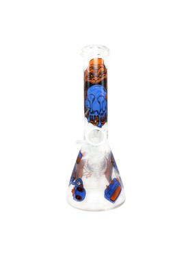 Bong de Vidro Sadhu Coleção Psicodélica Gosma Faminta