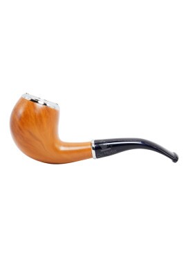 Cachimbo de Acrílico Curvo Marrom Claro