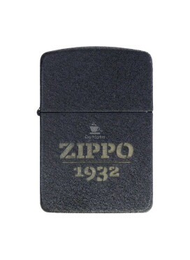 Isqueiro Zippo Black Crackle Design 46567