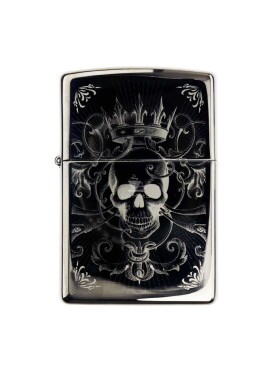 Isqueiro Zippo Skull King Design 46699