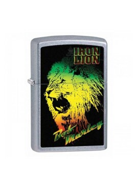 Isqueiro Zippo 28844 Bob Marley Iron Lion