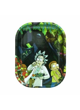 Bandeja de Metal Rick and Morty Monsters