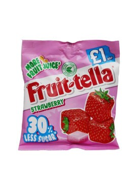 Bala Importada Fruit-Tella Strawberry