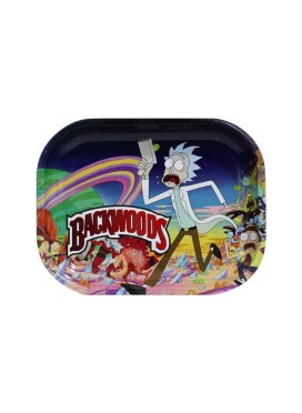 Bandeja de Metal Rick and Morty Backwoods