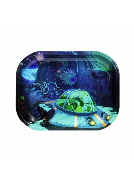 Bandeja de Metal Rick and Morty Ocean