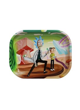 Bandeja de Metal Rick and Morty Planet