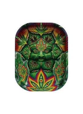 Bandeja de Metal Psychedelic Weed