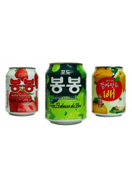 Suco importado Coreano, kit 3 sabores 