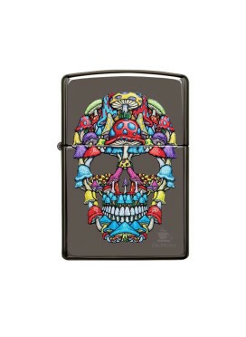 Isqueiro Zippo 49135 Mexican Skull Design 