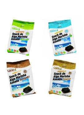 Kit de Snack de Alga Marinha Assada Choi's1 