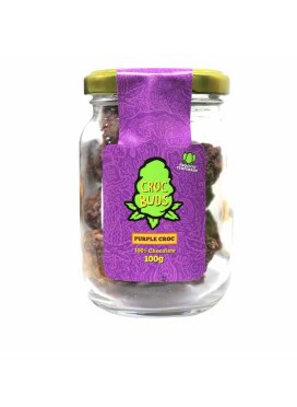 Chocolate Croc Buds - Purple Croc 100g