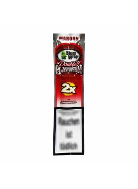 Blunt Wrap Platinum Maroon Cereja