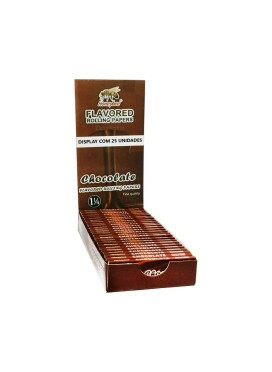 Caixa de Seda Honeybee 1 1/4 Chocolate