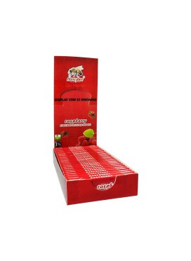 Caixa de Seda Honeybee 1 1/4 Raspberry