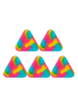 Kit de 5 Slick Squadafum Triangular Arco-íris 13ml 