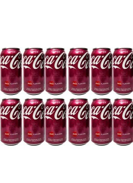 Kit 12 Coca Cola Cherry Importado 