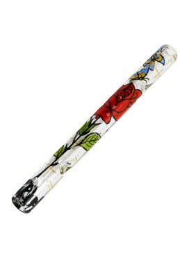 Piteira de Vidro Oikos Extrativismo Rosa 6mm