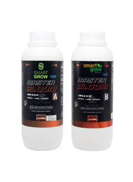 Kit de Fertilizante Smart Grow Master Bloom A e B 1L