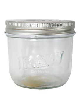 Pote de Vidro Raw Mason Jar 10 Oz