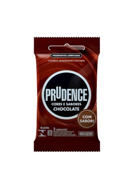 Preservativo Prudence Chocolate c/3 un.