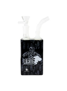 Bong de Vidro Abduzido Gold Juice Box 03 Bros