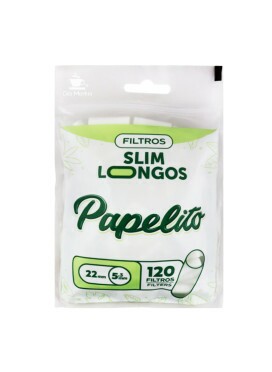  Filtro Papelito Slim Longo
